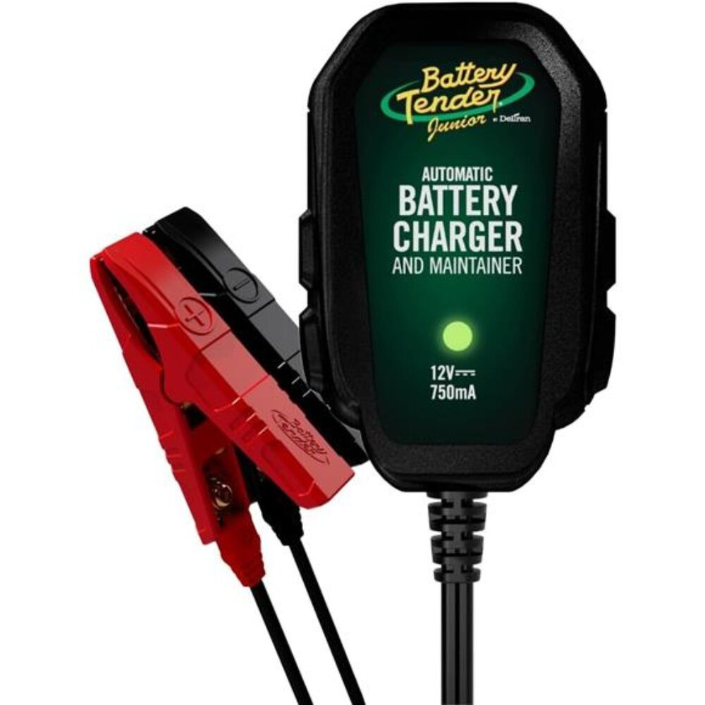 Battery Tender Junior 12V, 750mA Charger and Maintainer: Automatic 12V Charger
